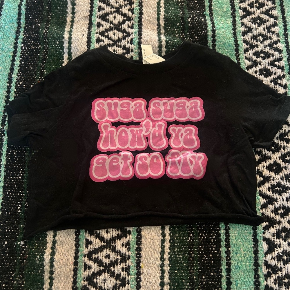 Kids Graphic Cropped Tee